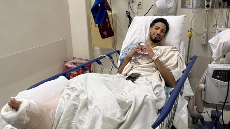 Tyrese Haliburton Injury NBA Finals