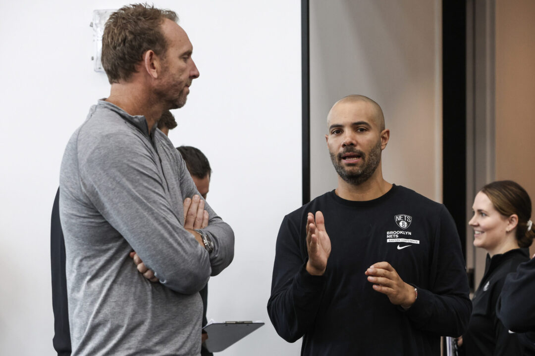 Sean Marks e Jordi Fernandez, General Manager e Had Coach dei Brooklyn Nets