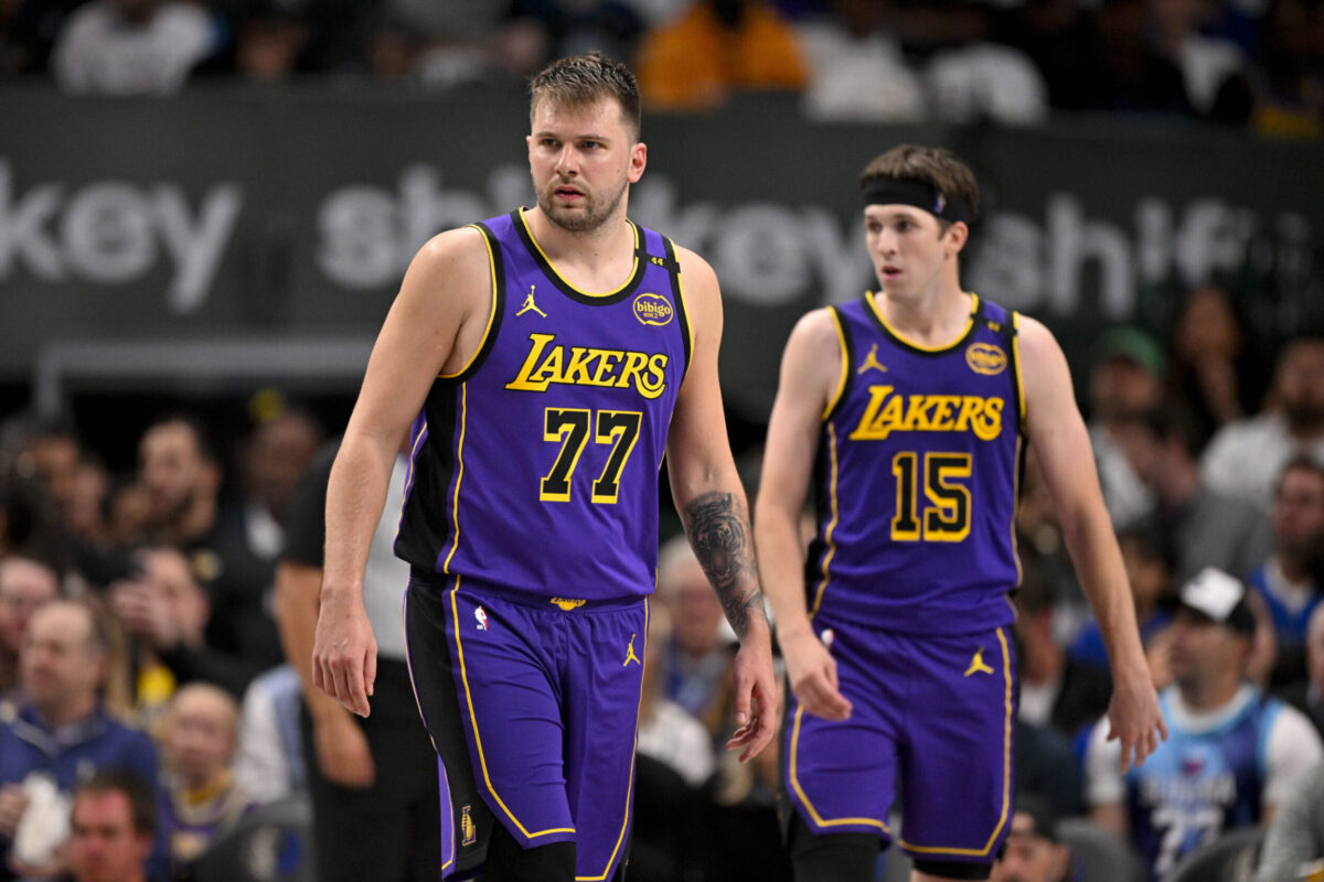 Luka Doncic Austin Reaves Lakers