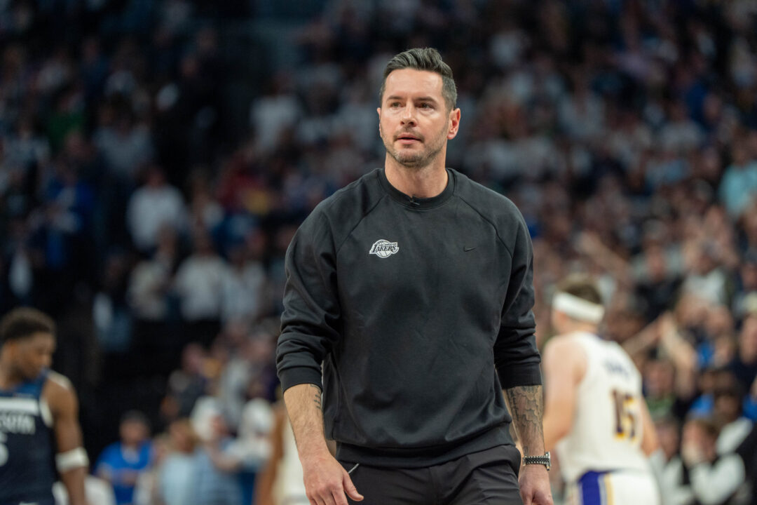 JJ Redick, coach dei Los Angeles Lakers