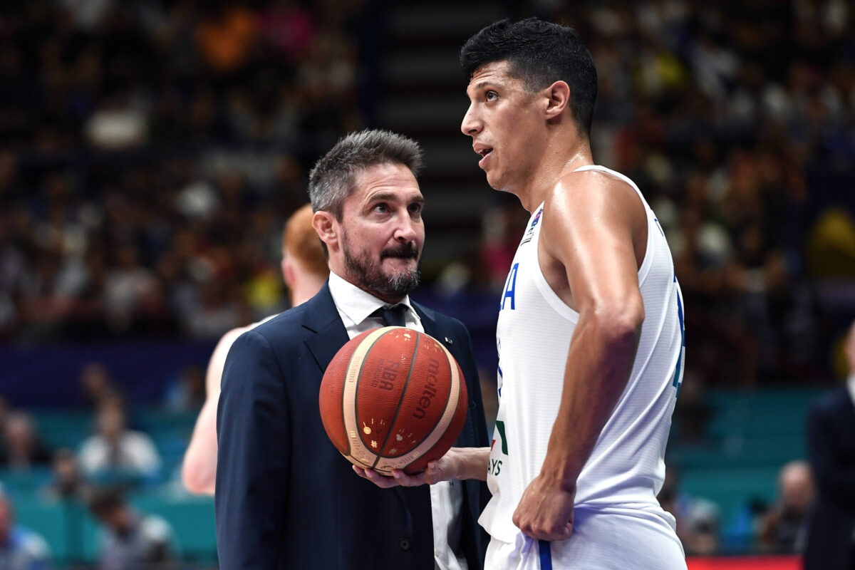 Gianmarco Pozzecco e Simone Fontecchio, Italbasket