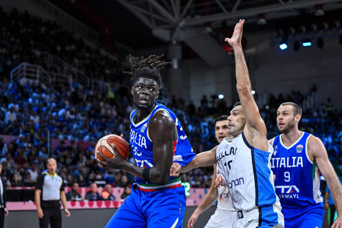 Momo Diouf, centro dell'Italbasket