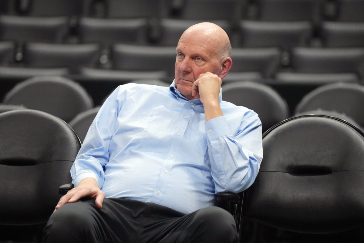 Steve Ballmer, proprietario dei Los Angeles Clippers