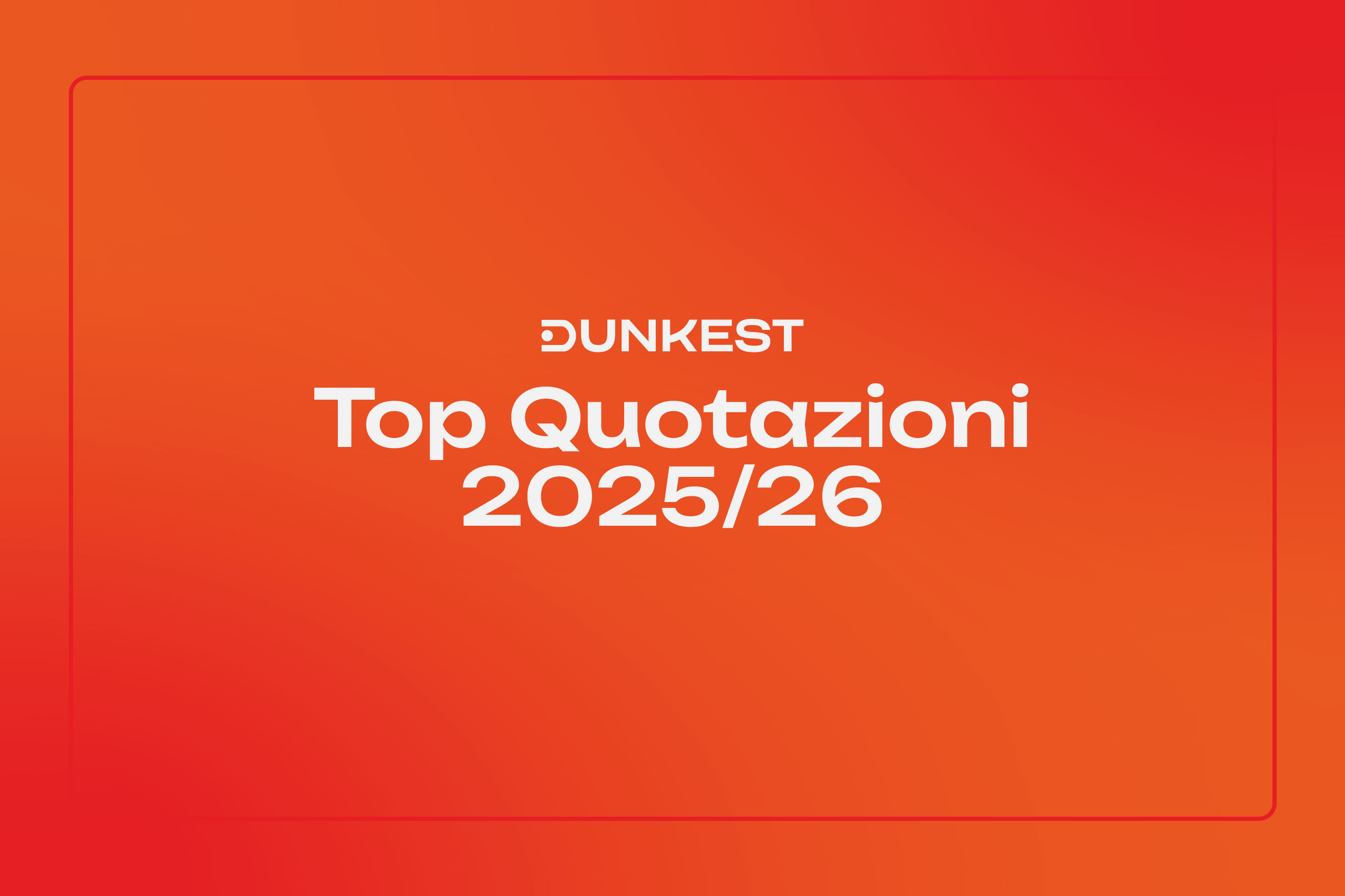 TOP Quotazioni Dunkest Fantabasket NBA
