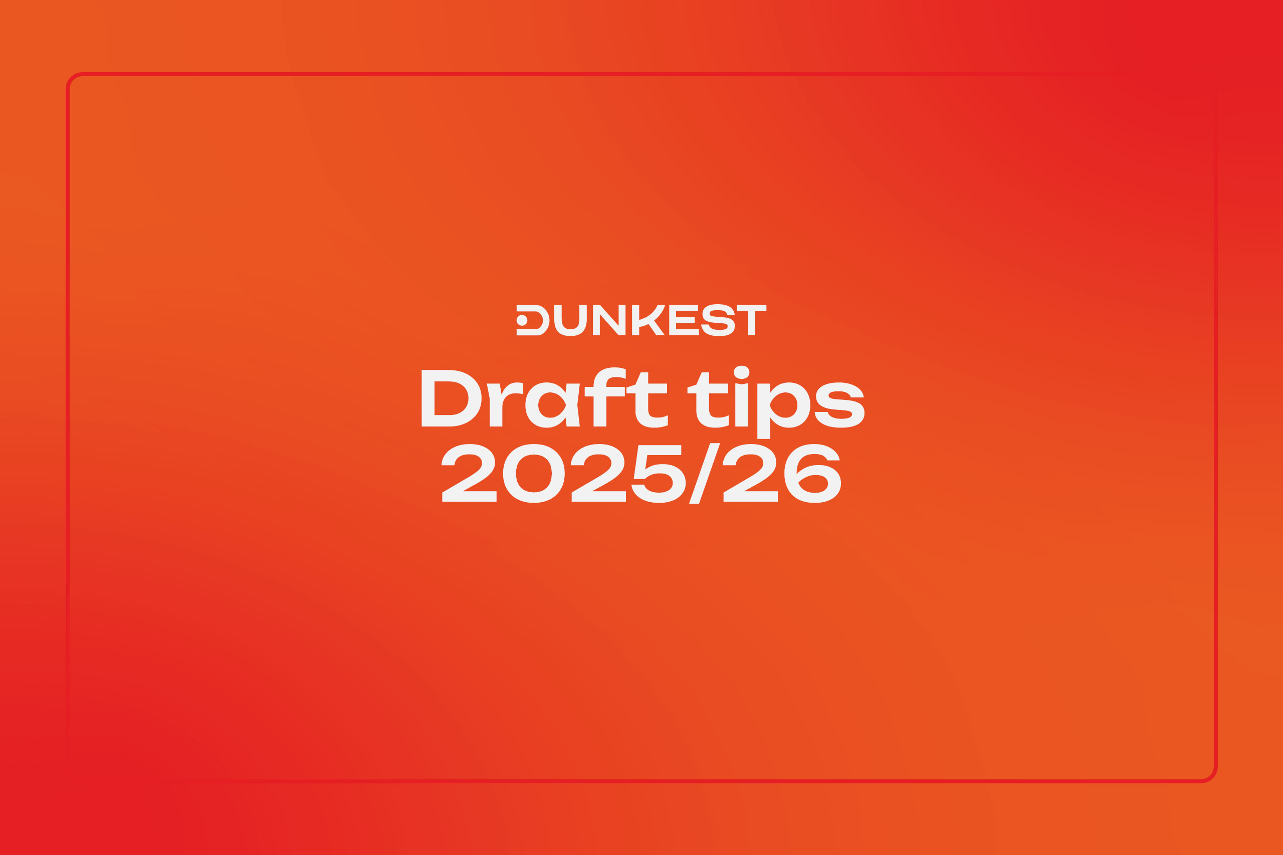 NBA Fantasy Basketball Dunkest Draft Tips