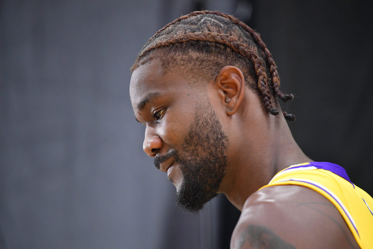 DeAndre Ayton al media day dei Los Angeles Lakers