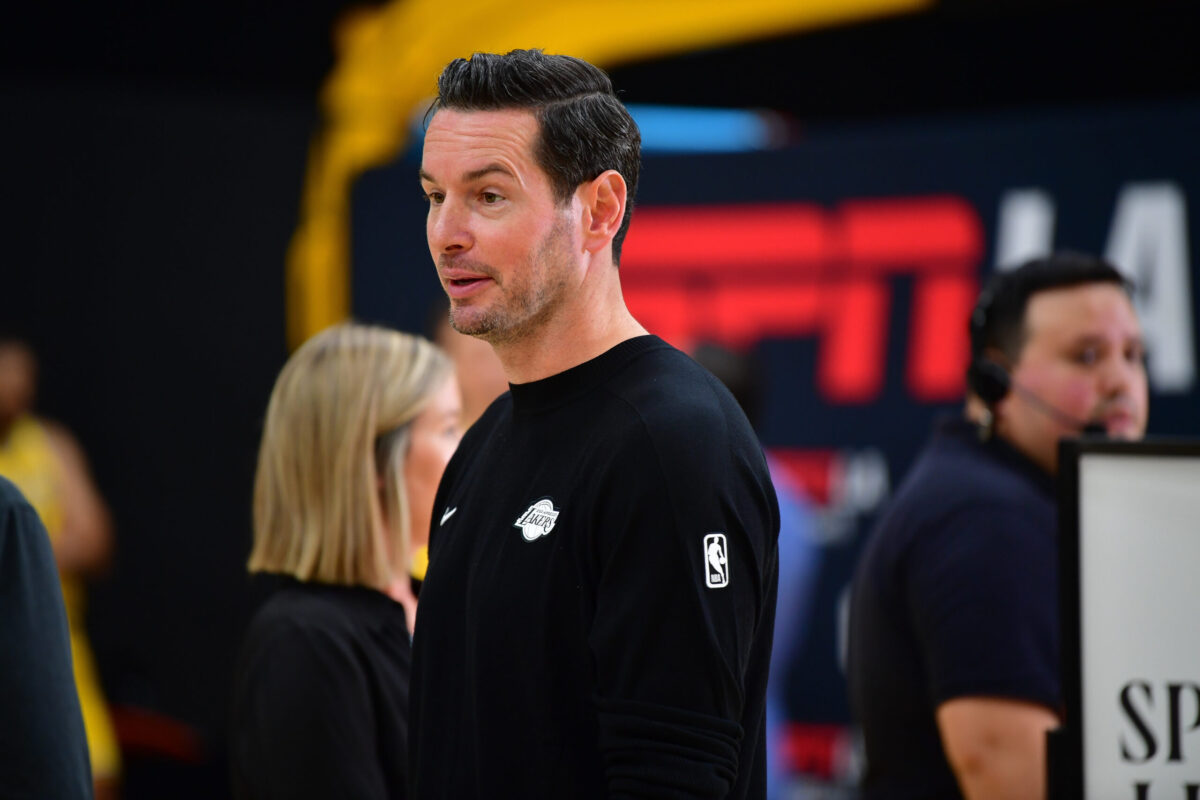 JJ Redick al media day dei Los Angeles Lakers