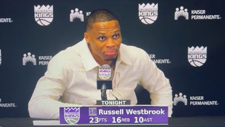 Russell Westbrook Kings Triple Double
