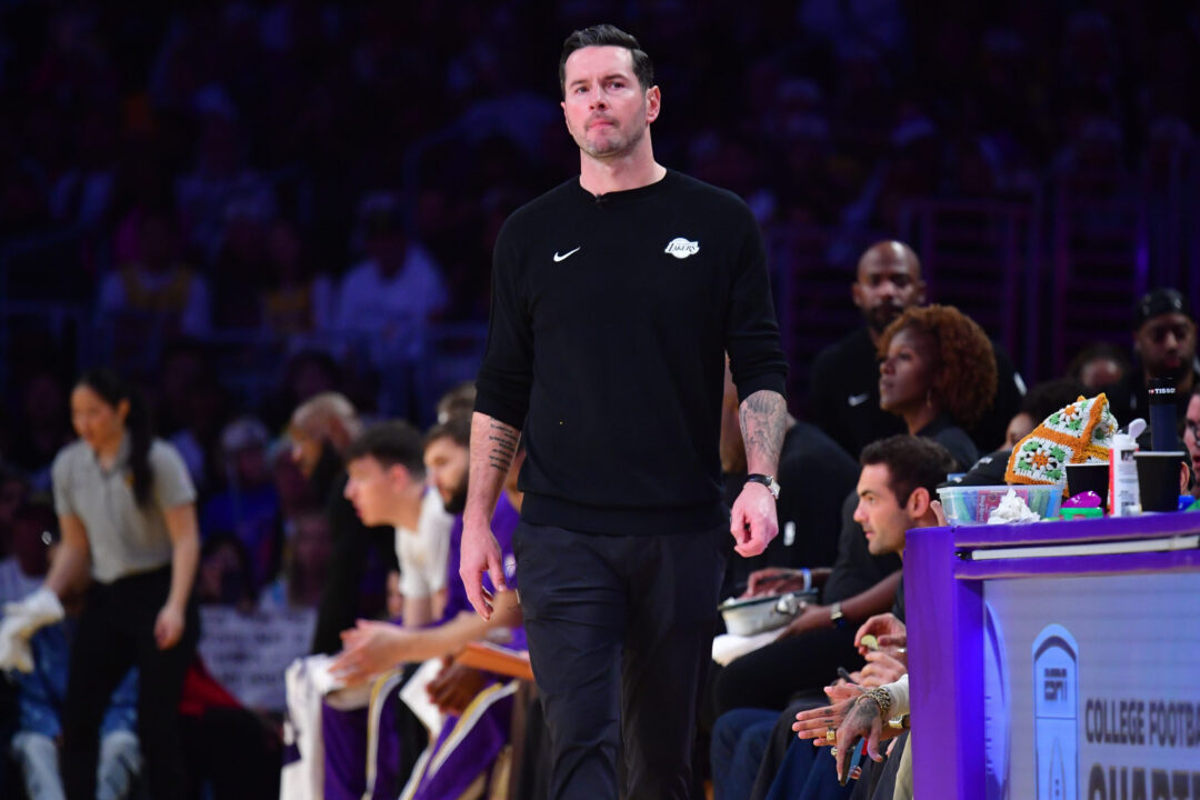 JJ Redick, coach dei Los Angeles Lakers