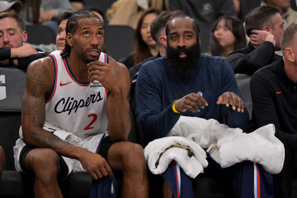 Kawhi Leonard James Harden Clippers