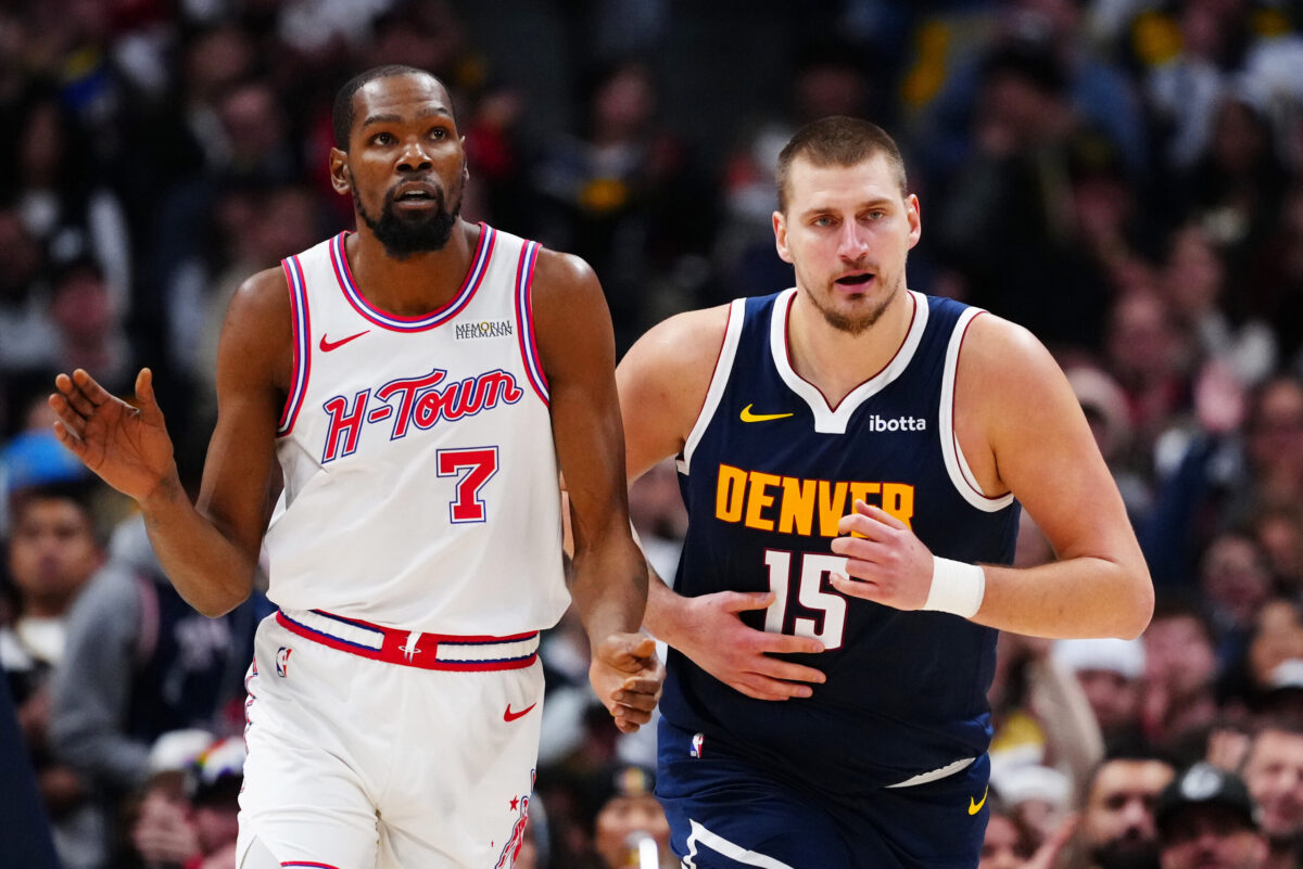 Kevin Durant Nikola Jokic NBA