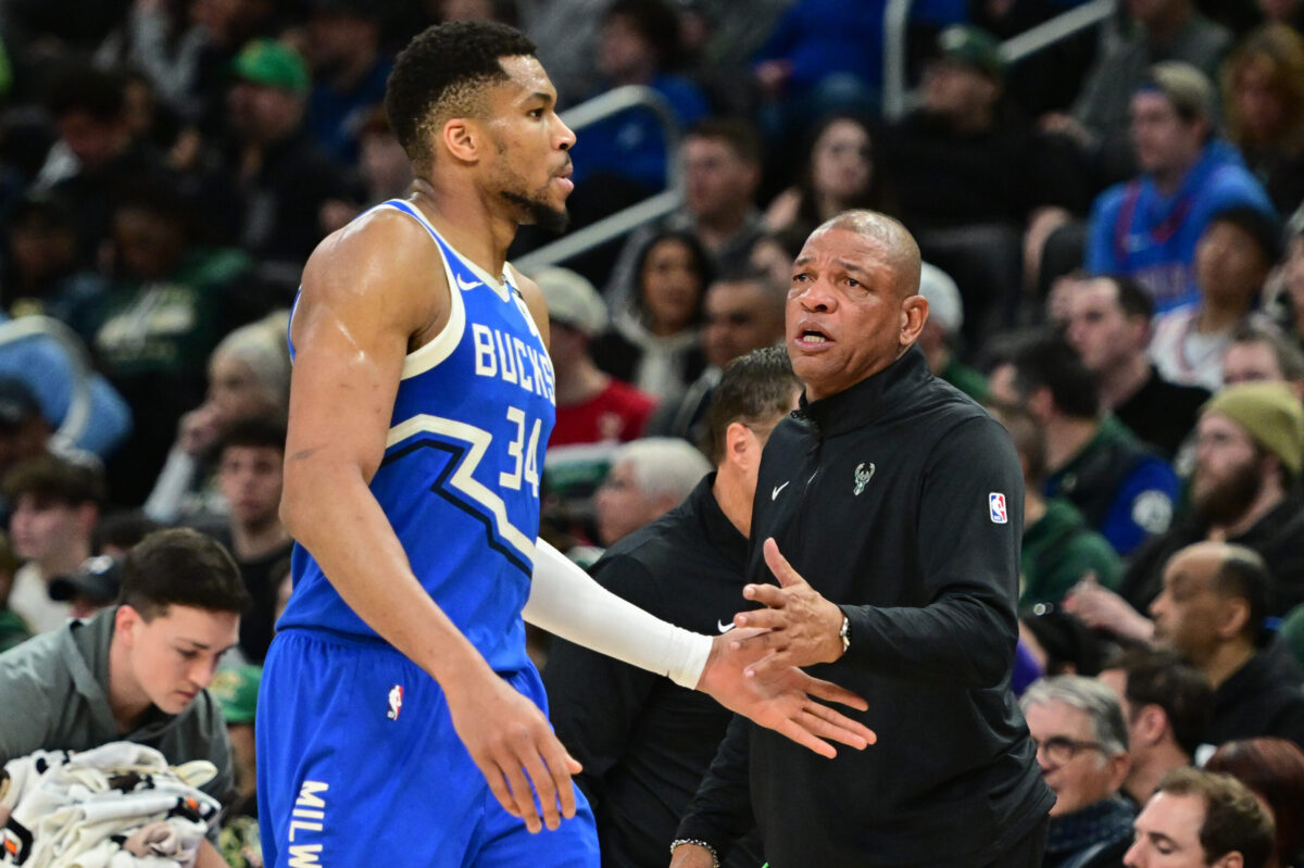 Giannis Antetokounmpo Doc Rivers Bucks