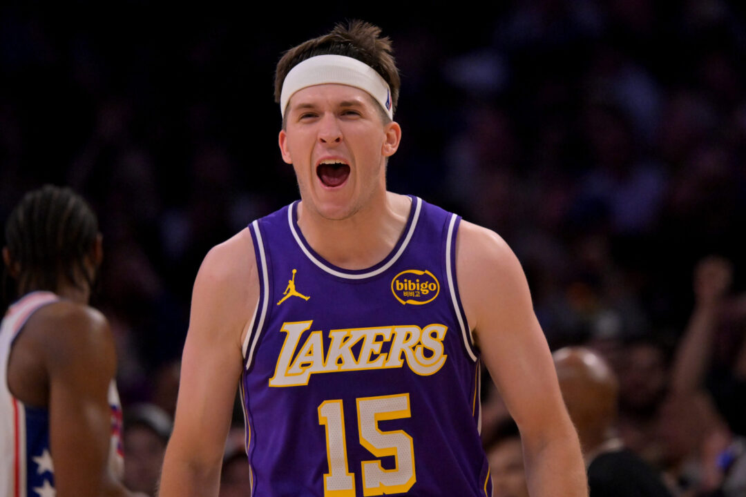 L'urlo di Austin Reaves, stella dei Los Angeles Lakers