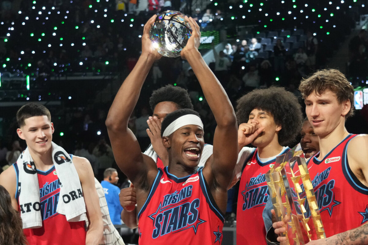 VJ Edgecombe NBA All-Star Game 26