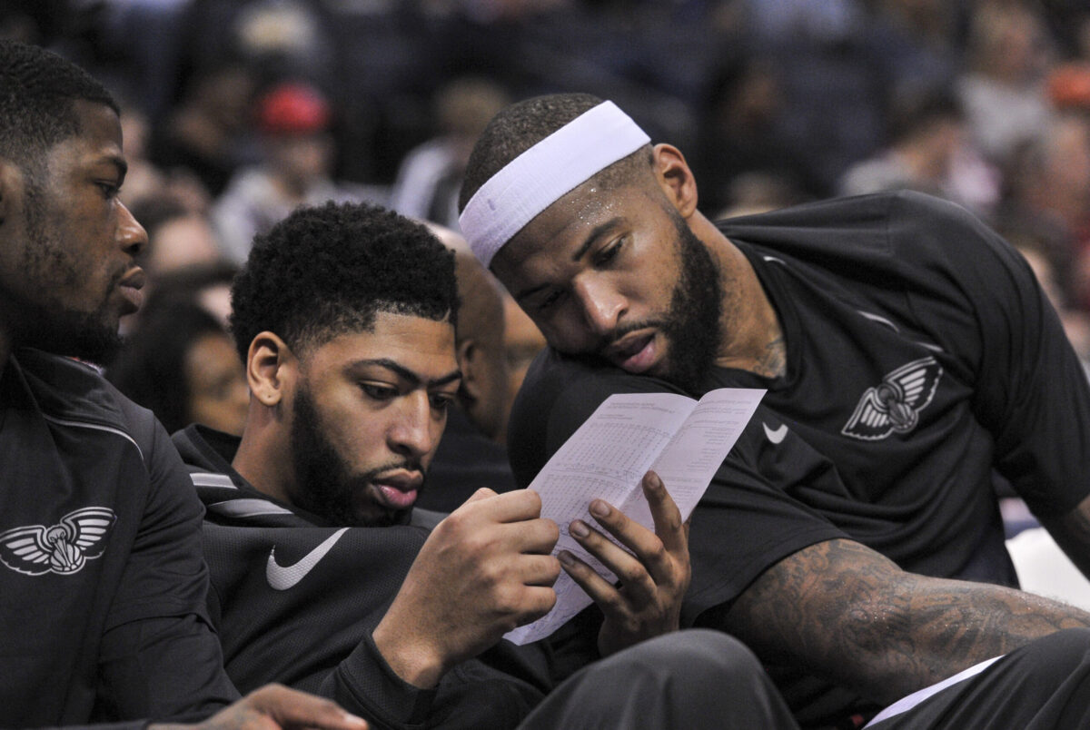 Anthony Davis DeMarcus Cousins Pelicans
