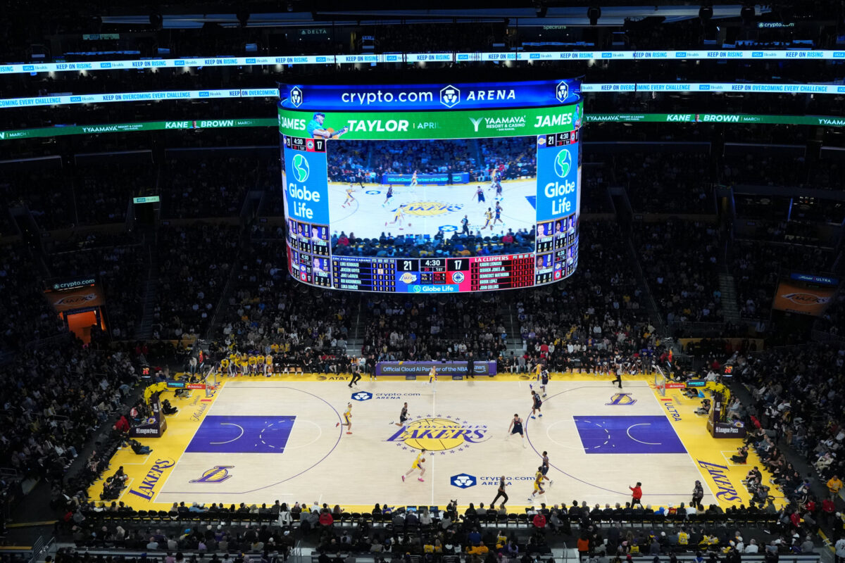 Crypto Arena Lakers NBA