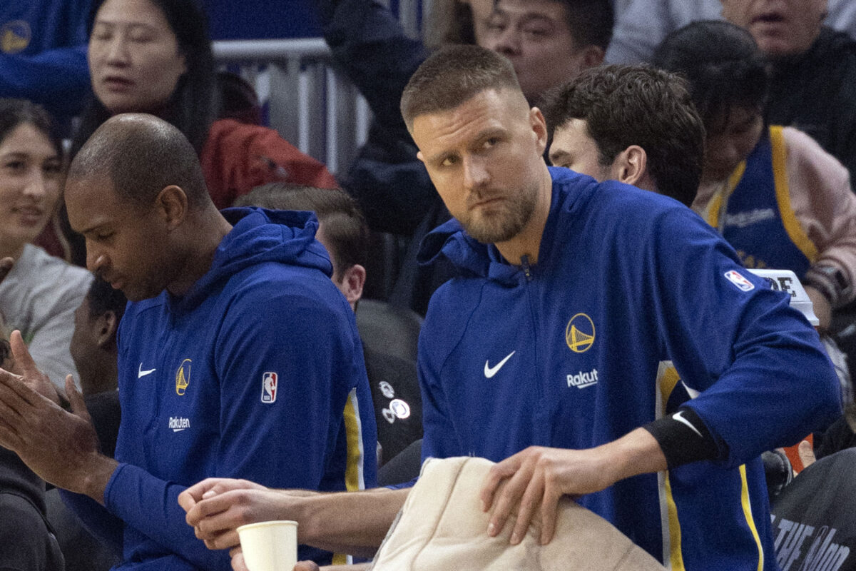 Kristaps Porzingis Warriors NBA