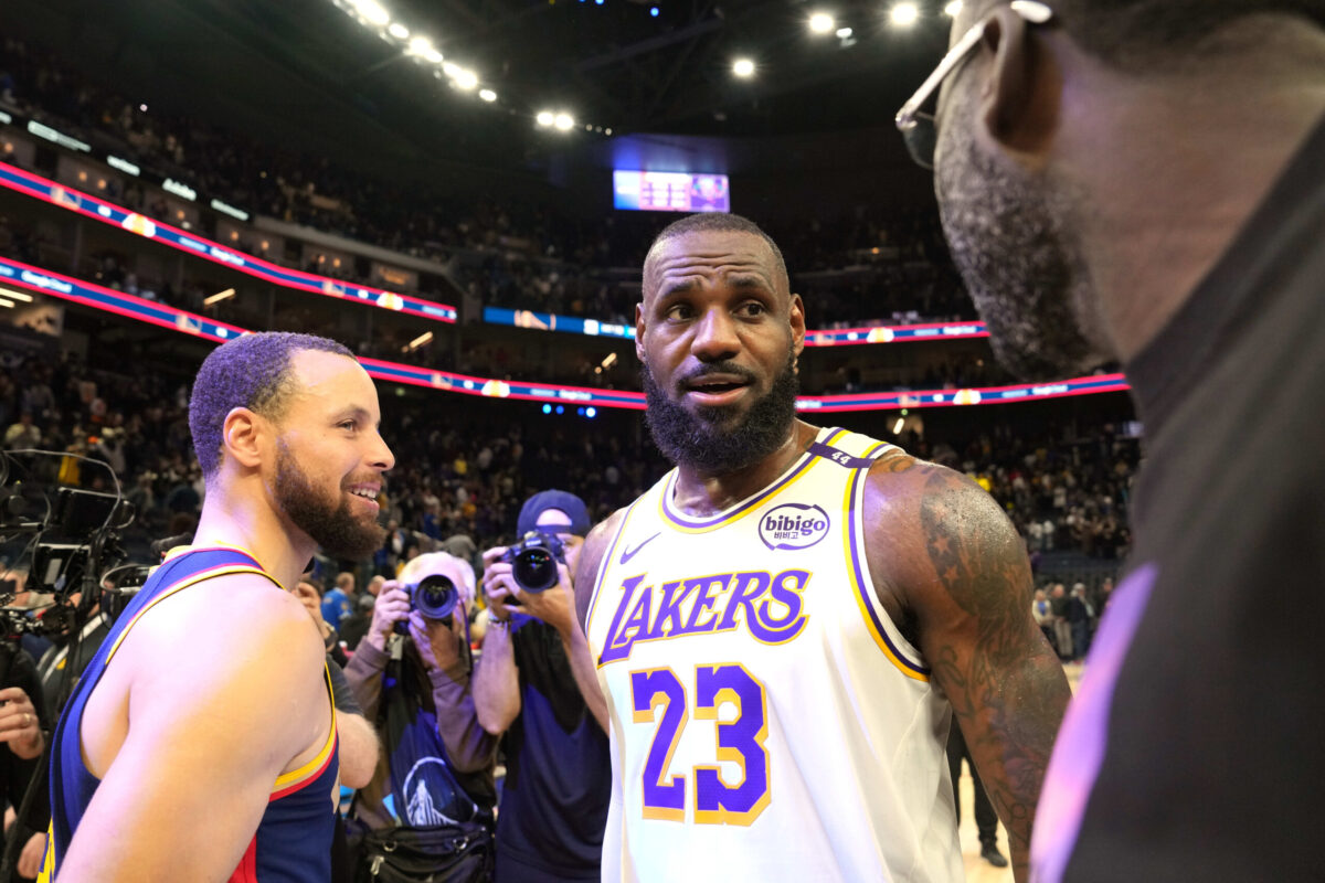 LeBron James Stephen Curry