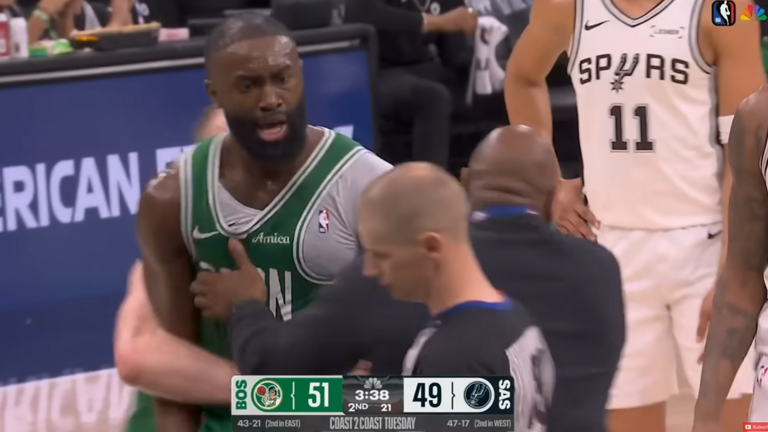 Jaylen Brown Ejected