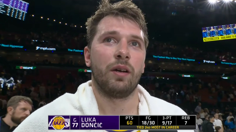 Luka Doncic 60 Points Miami Heat