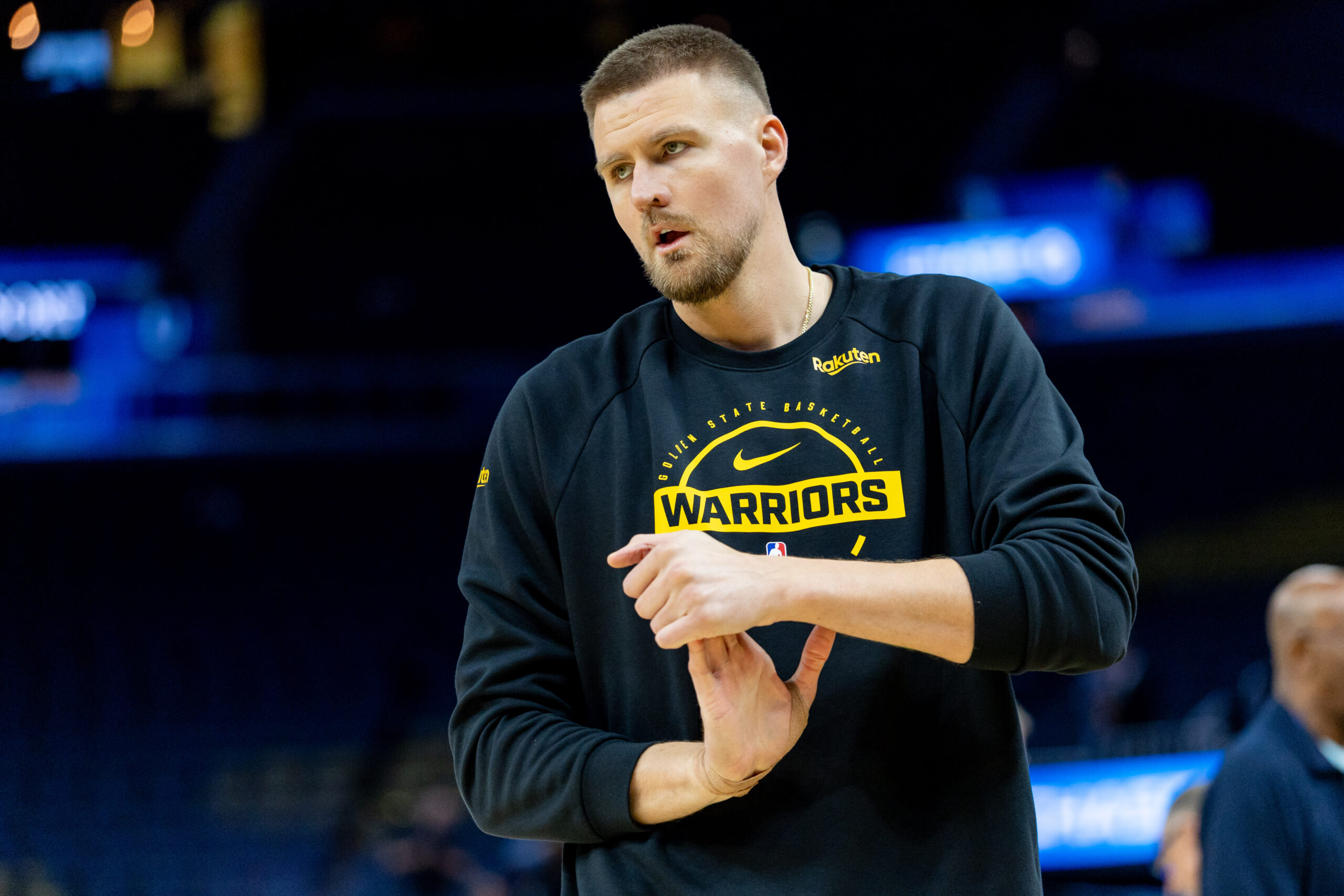 Kristaps Porzingis Golden State Warriors