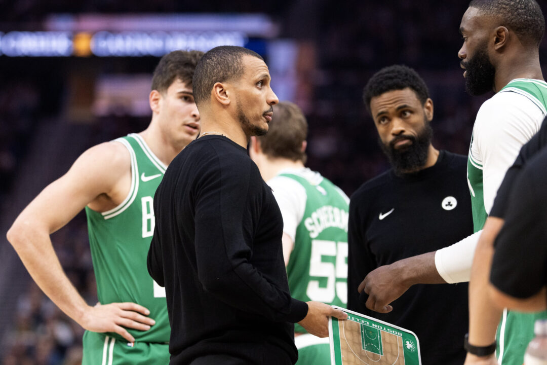 Joe Mazzulla, coach dei Boston Celtics