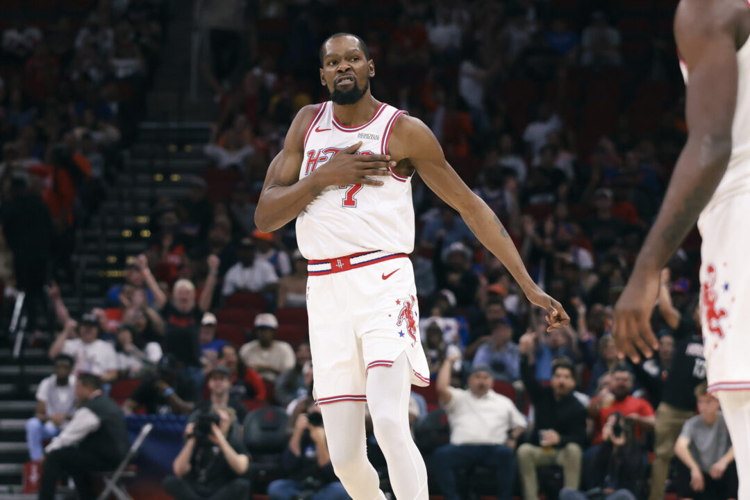 Kevin Durant, stella degli Houston Rockets