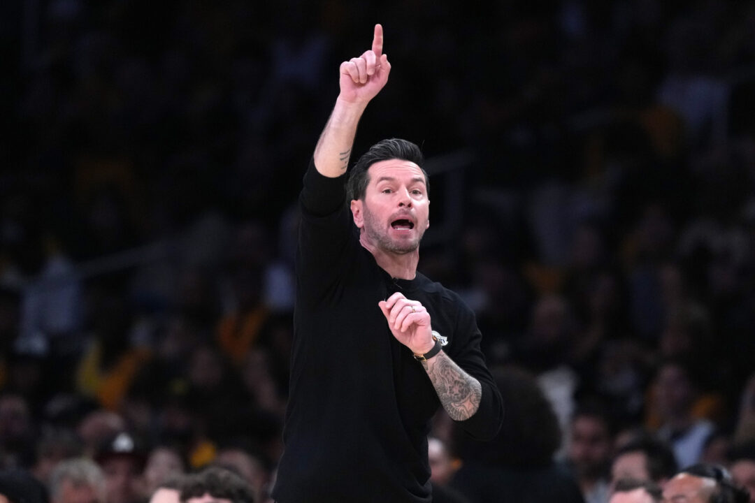 JJ Redick, coach dei Lakers