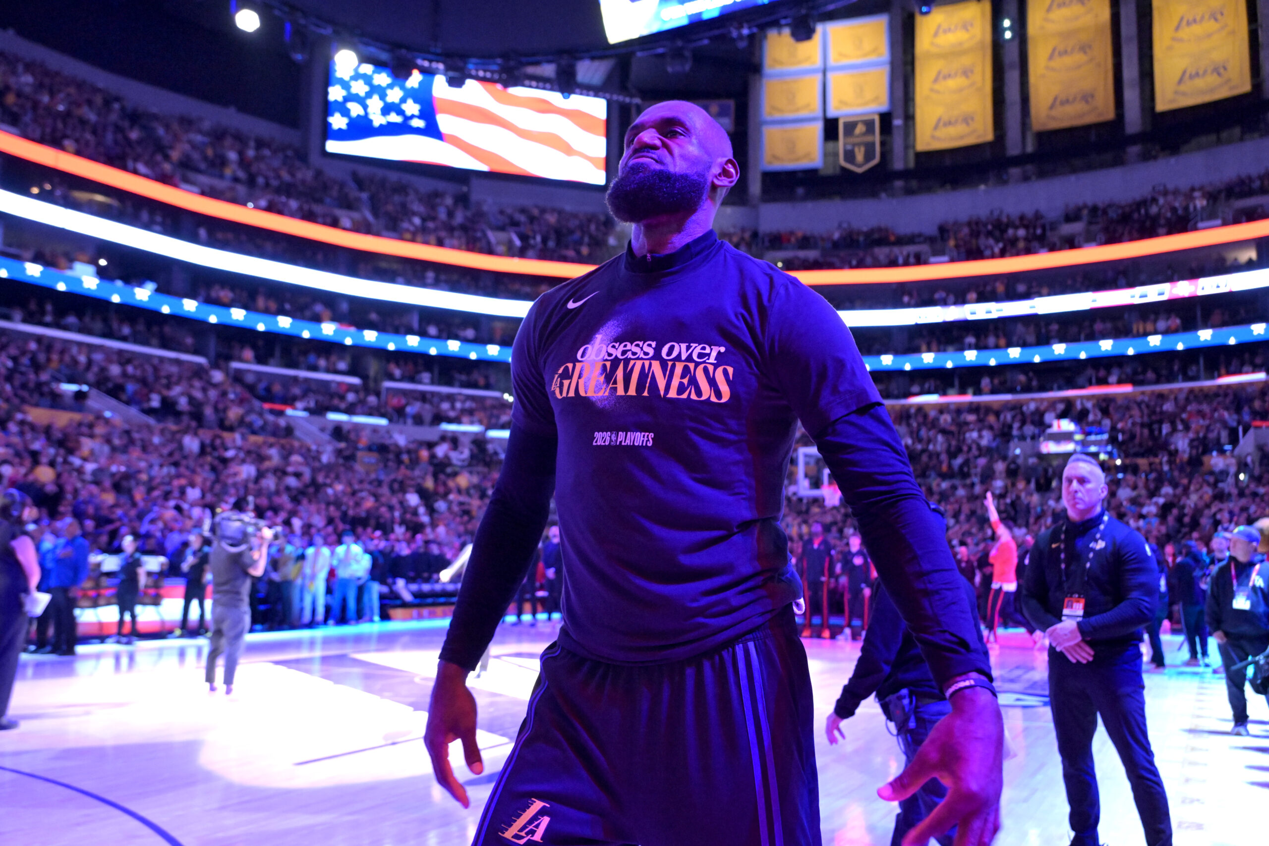 LeBron James Lakers Playoff NBA