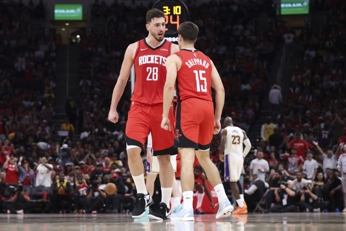 Alperen Sengun e Reed Sheppard, le due stelle della Next Gen dei Rockets