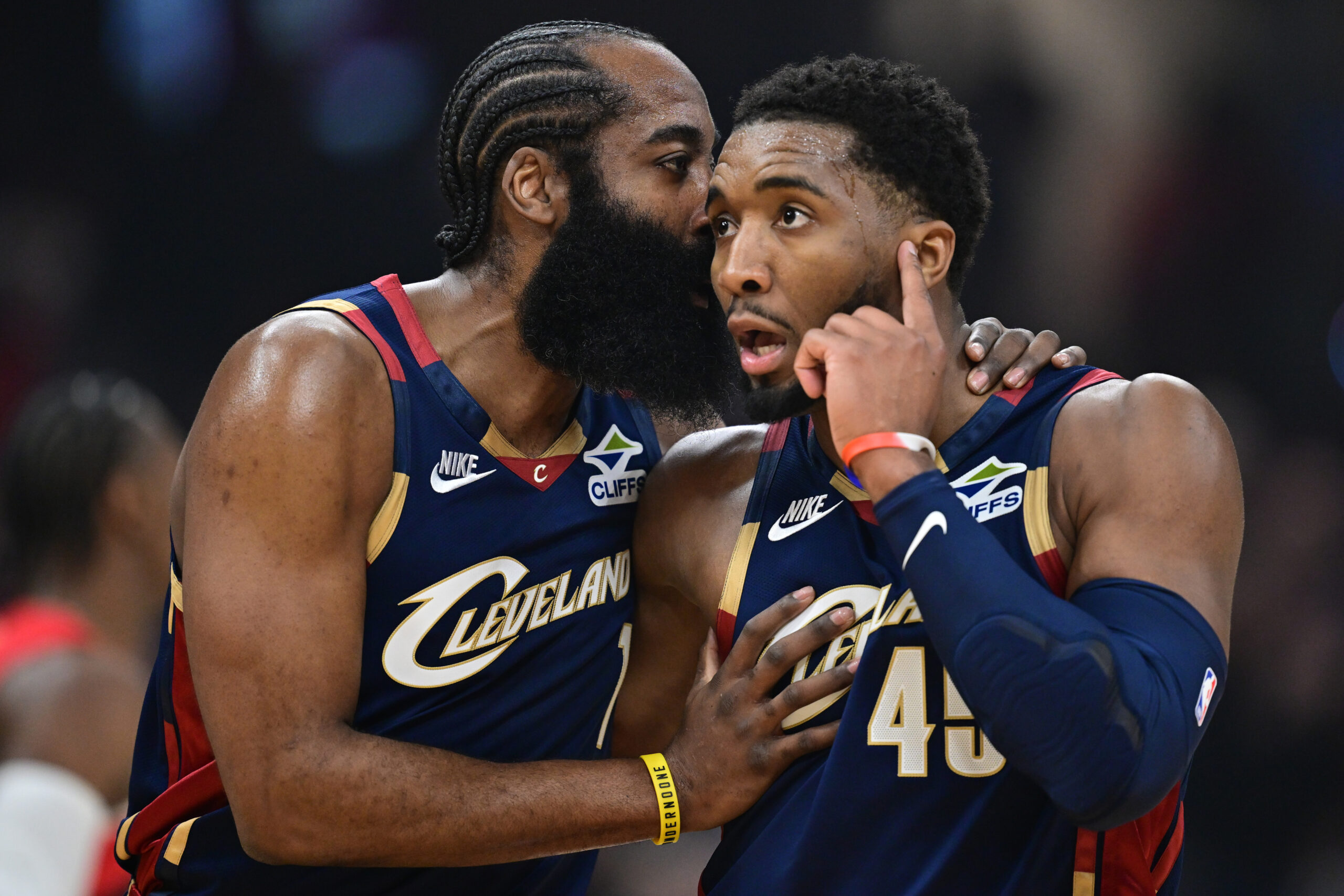 James Harden Donovan Mitchell Cavs Playoff NBA