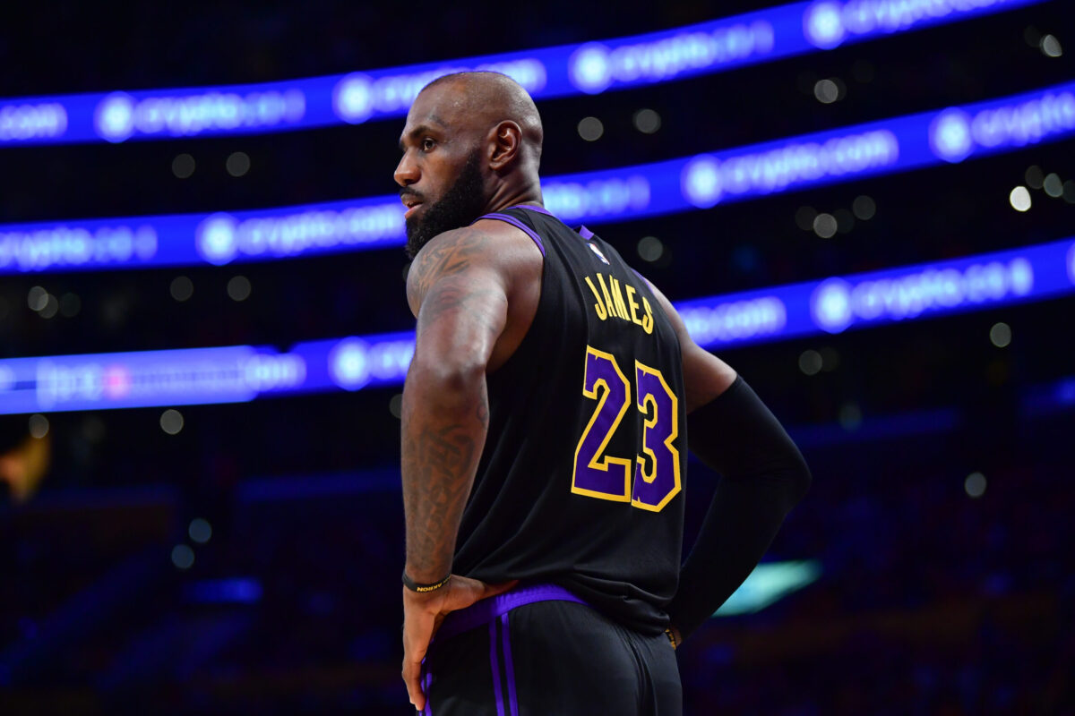 LeBron James Playoff NBA 2026 Lakers