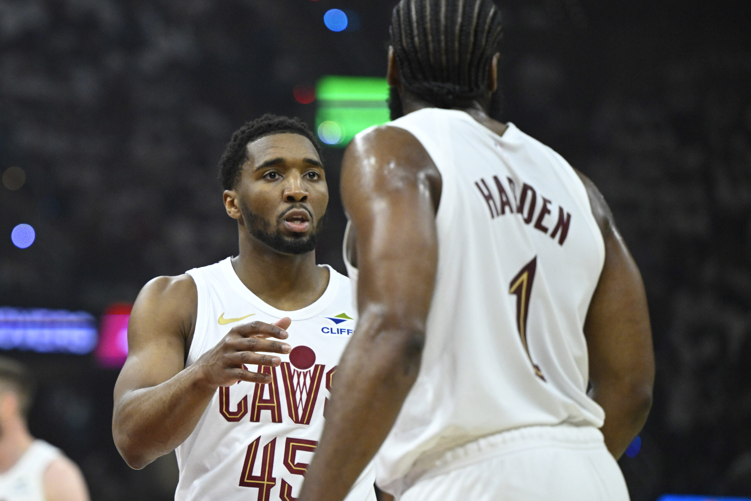 Donovan Mitchell James Harden Cavs NBA Playoff 2026