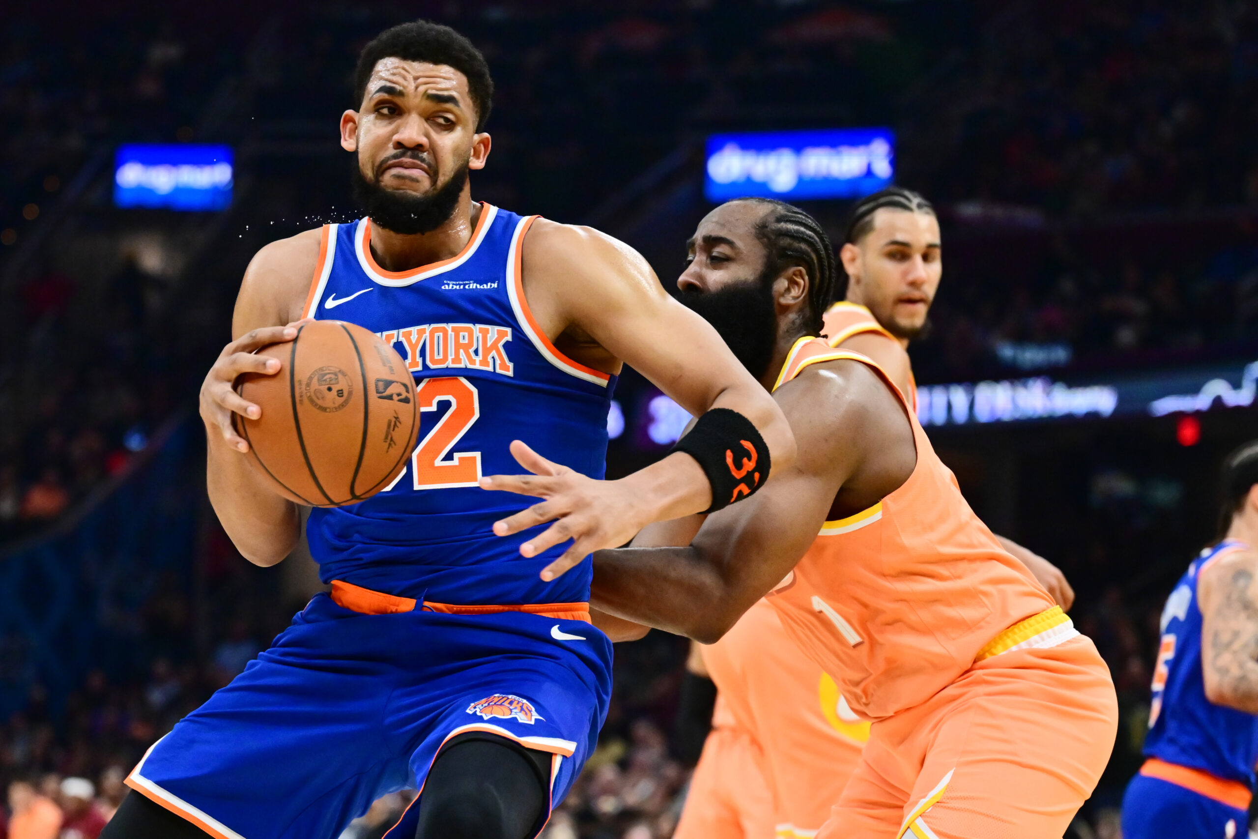 Karl-Anthony Towns James Harden Playoff NBA 2026