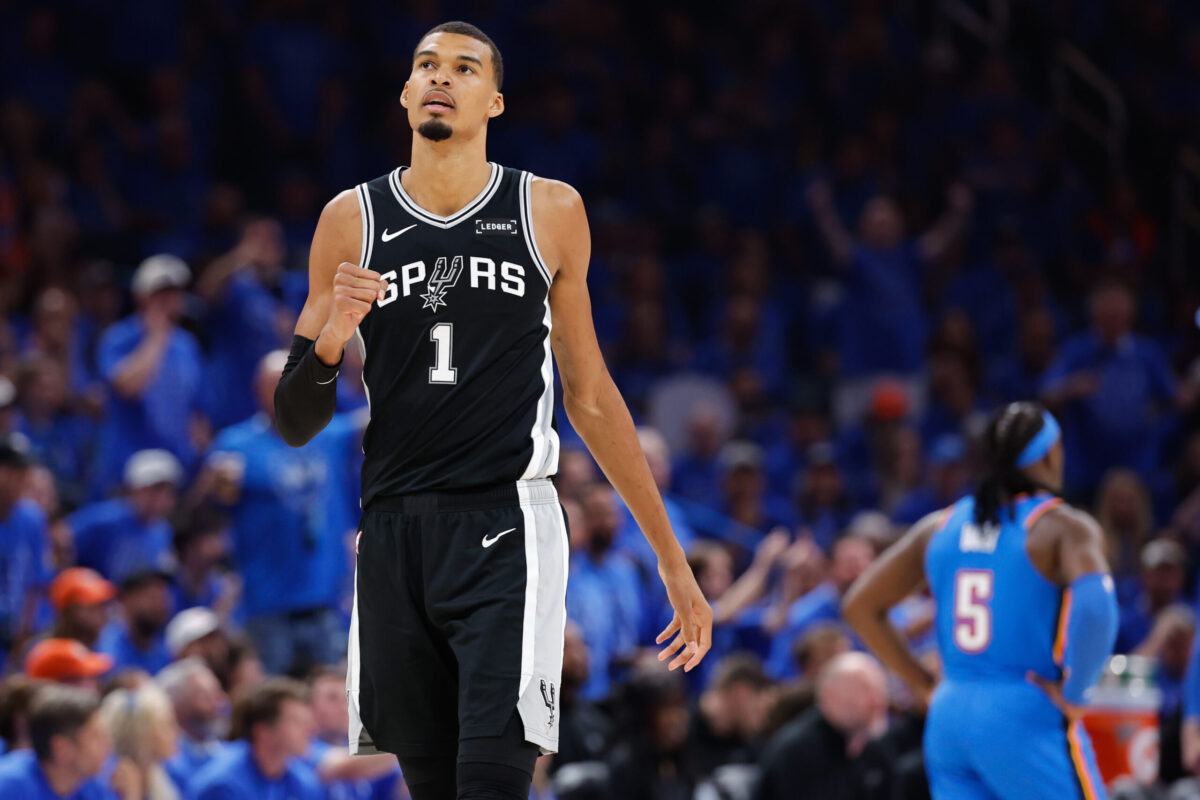 Victor Wembanyama, decisivo contro gli Oklahoma City Thunder