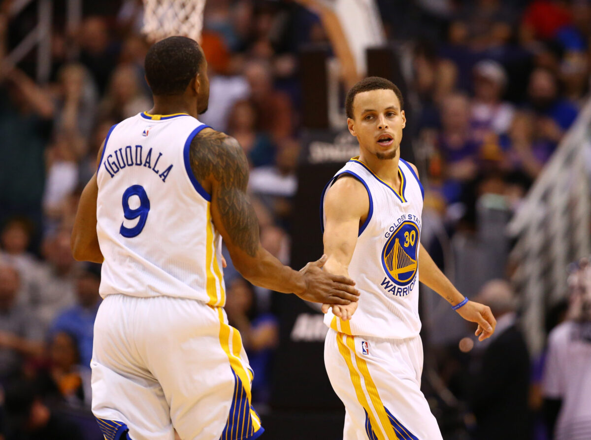 Andre Iguodala e Stephen Curry, stelle della Dinastia dei Golden State Warriors
