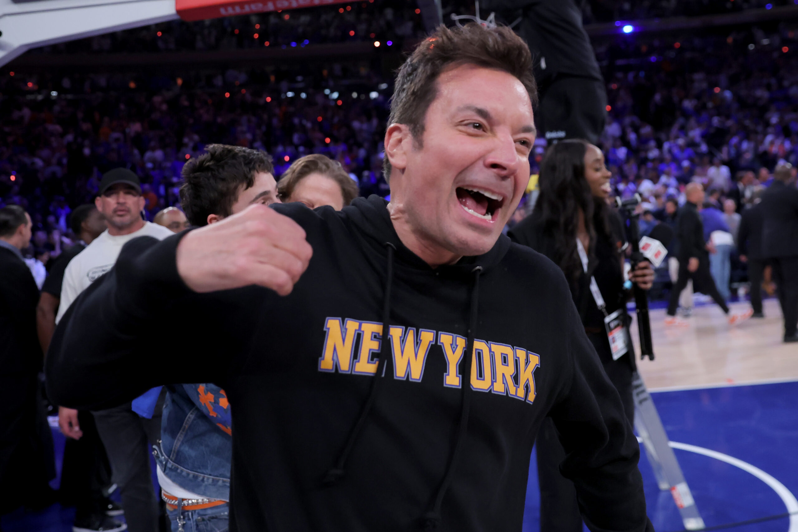 Jimmy Fallon Knicks NBA Finals 2026