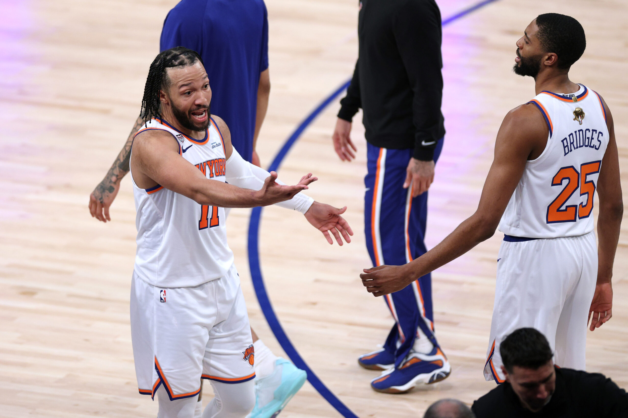 Mikal Bridges on Jalen Brunson