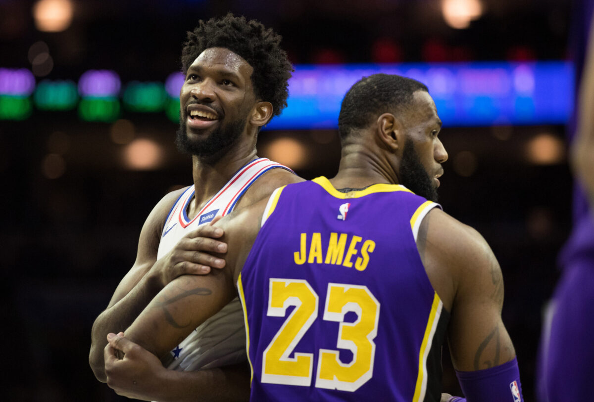 LeBron James e Joel Embiid