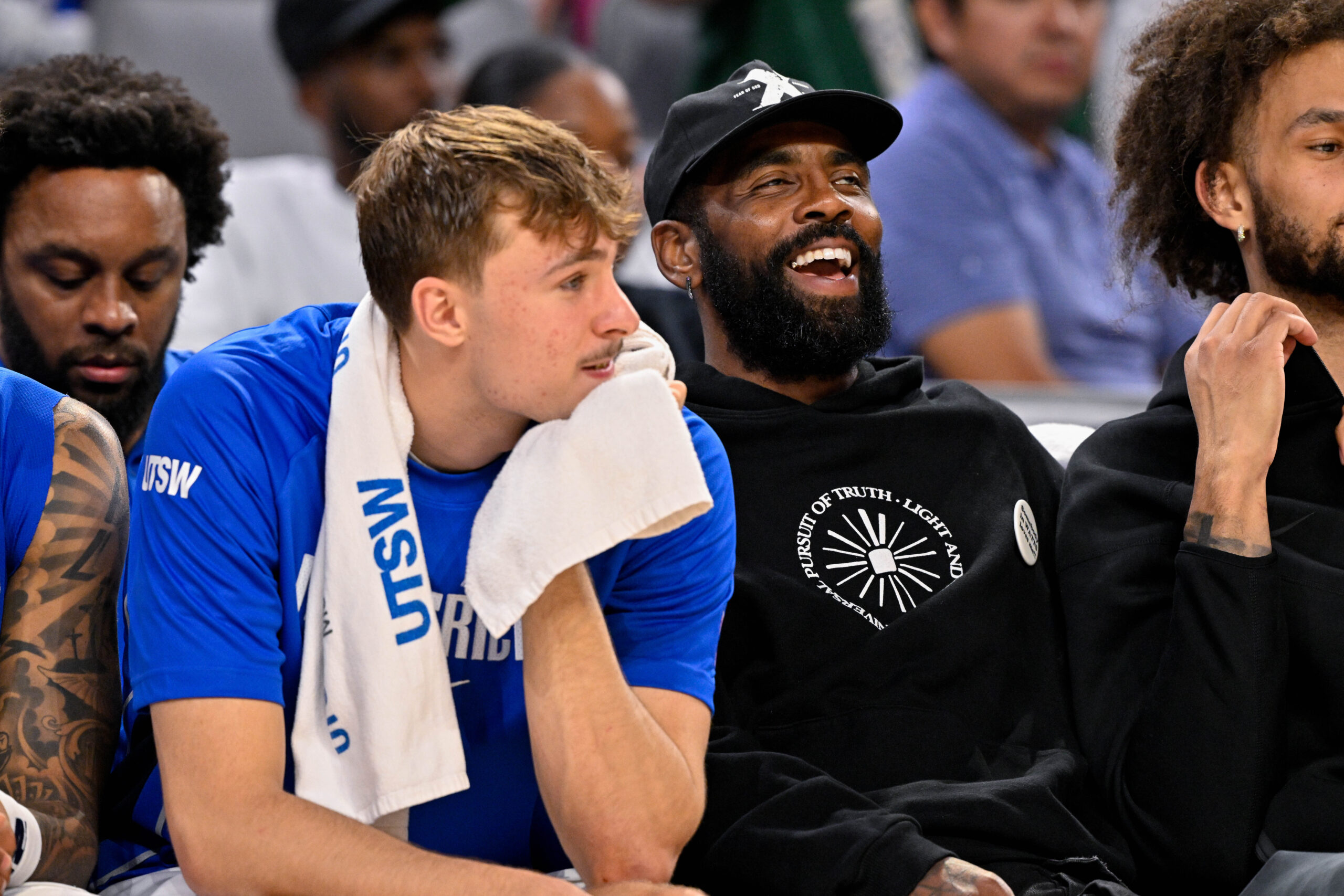 Cooper Flagg Kyrie Irving Dallas Mavericks