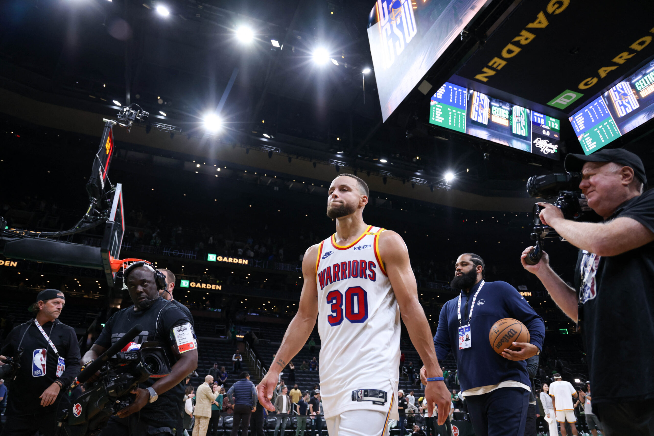 Stephen Curry Boston Celtics Madison Square Garden