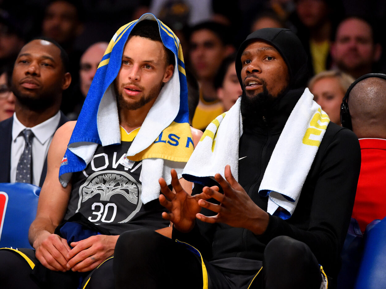 Kevin Durant Stephen Curry Golden State Warriors
