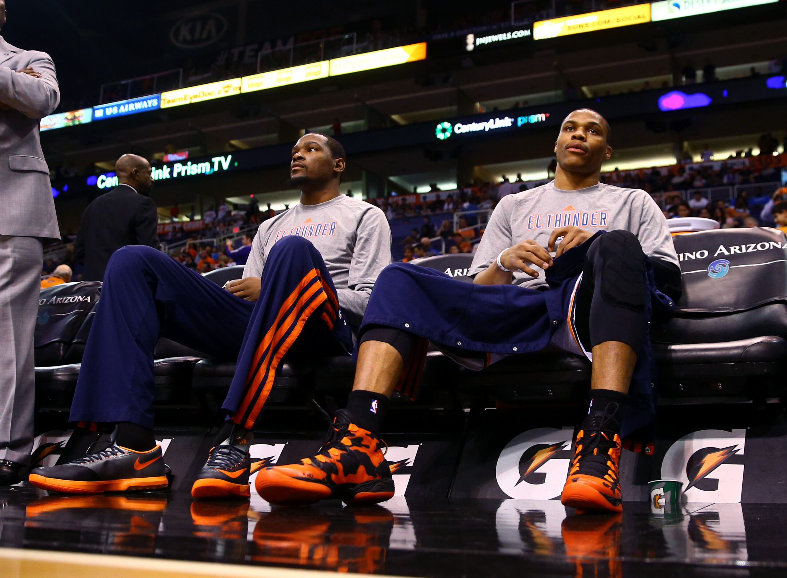 Kevin Durant Russell Westbrook Thunder