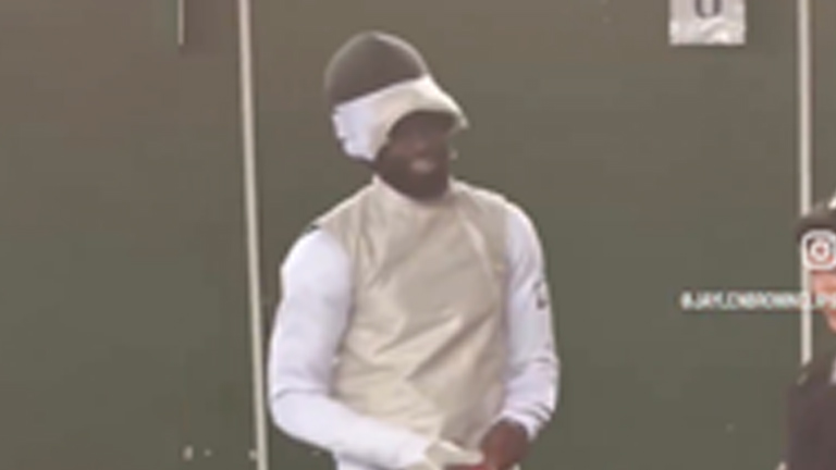 Jaylen Brown scherma Italia