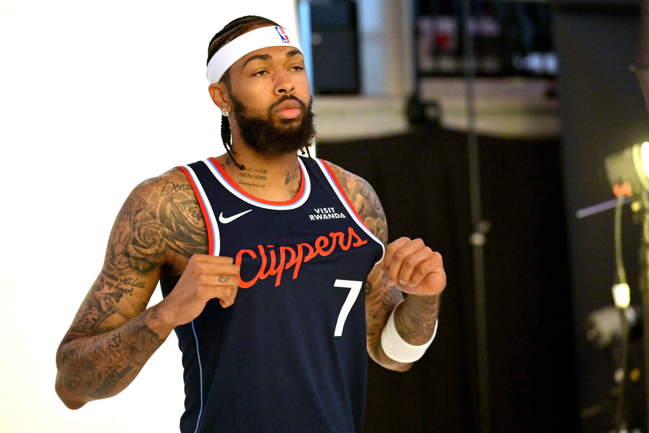 Brandon Ingram Los Angeles Clippers Media Day