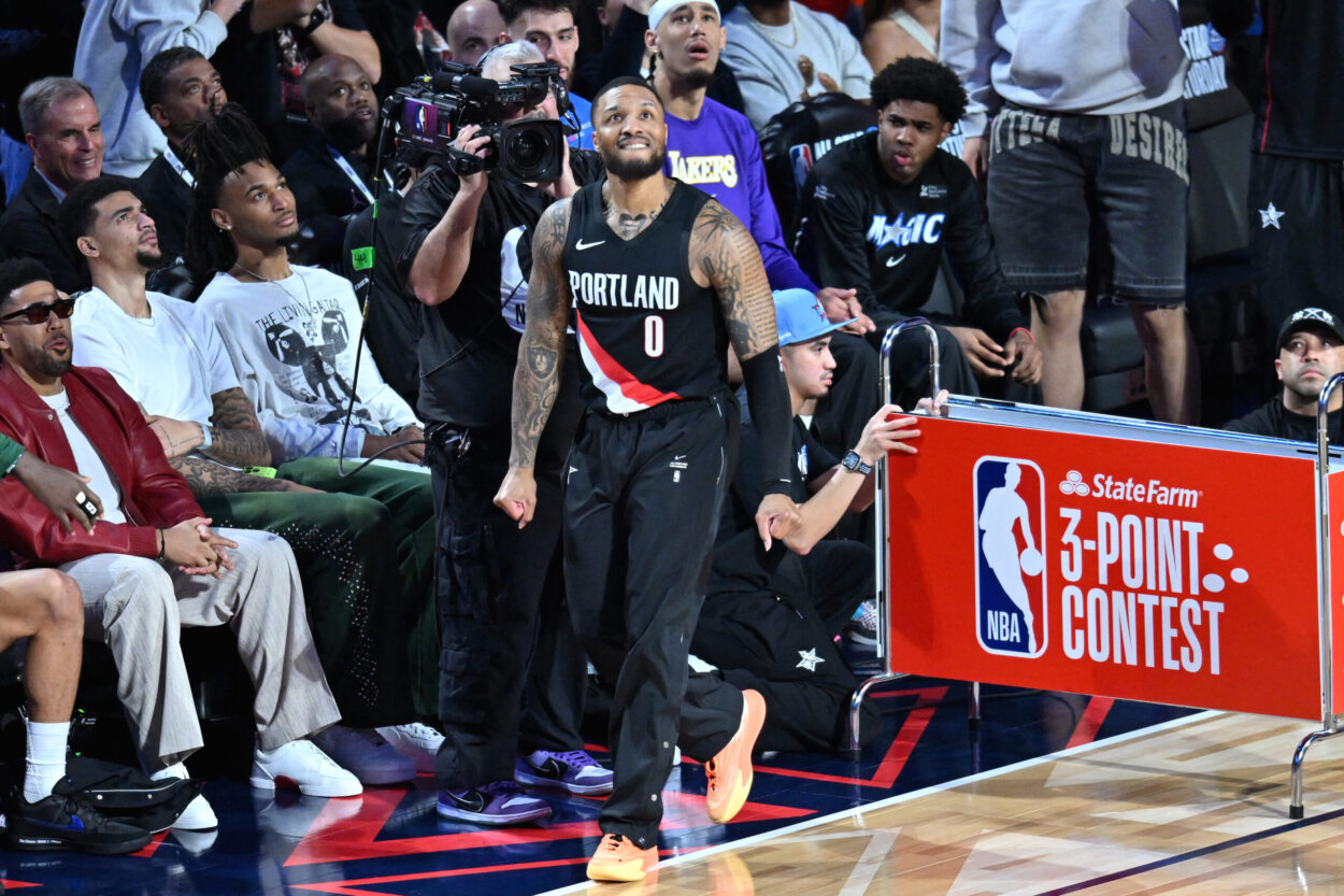 Damian Lillard 3 points contest