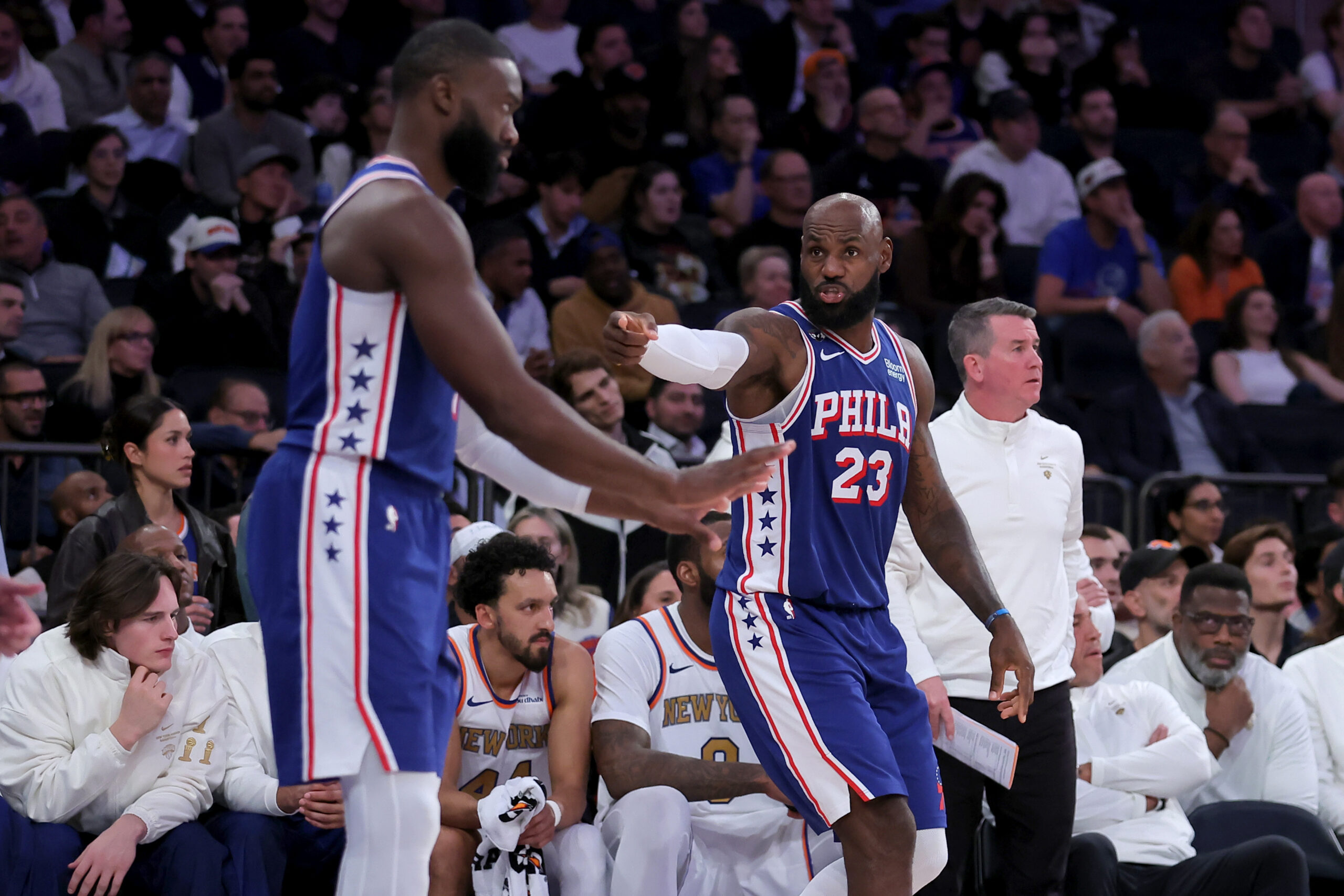 LeBron James 76ers
