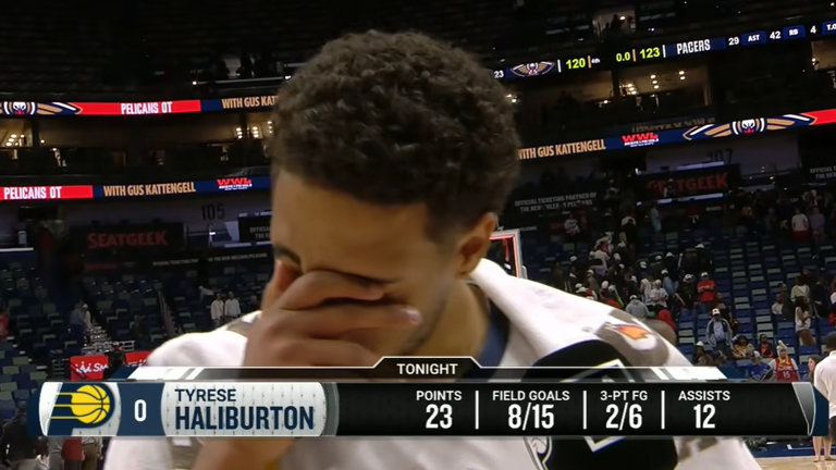 Tyrese Haliburton Pacers Pelicans