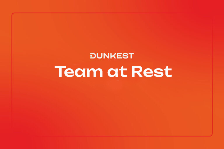 NBA Fantasy Dunkest Team at Rest