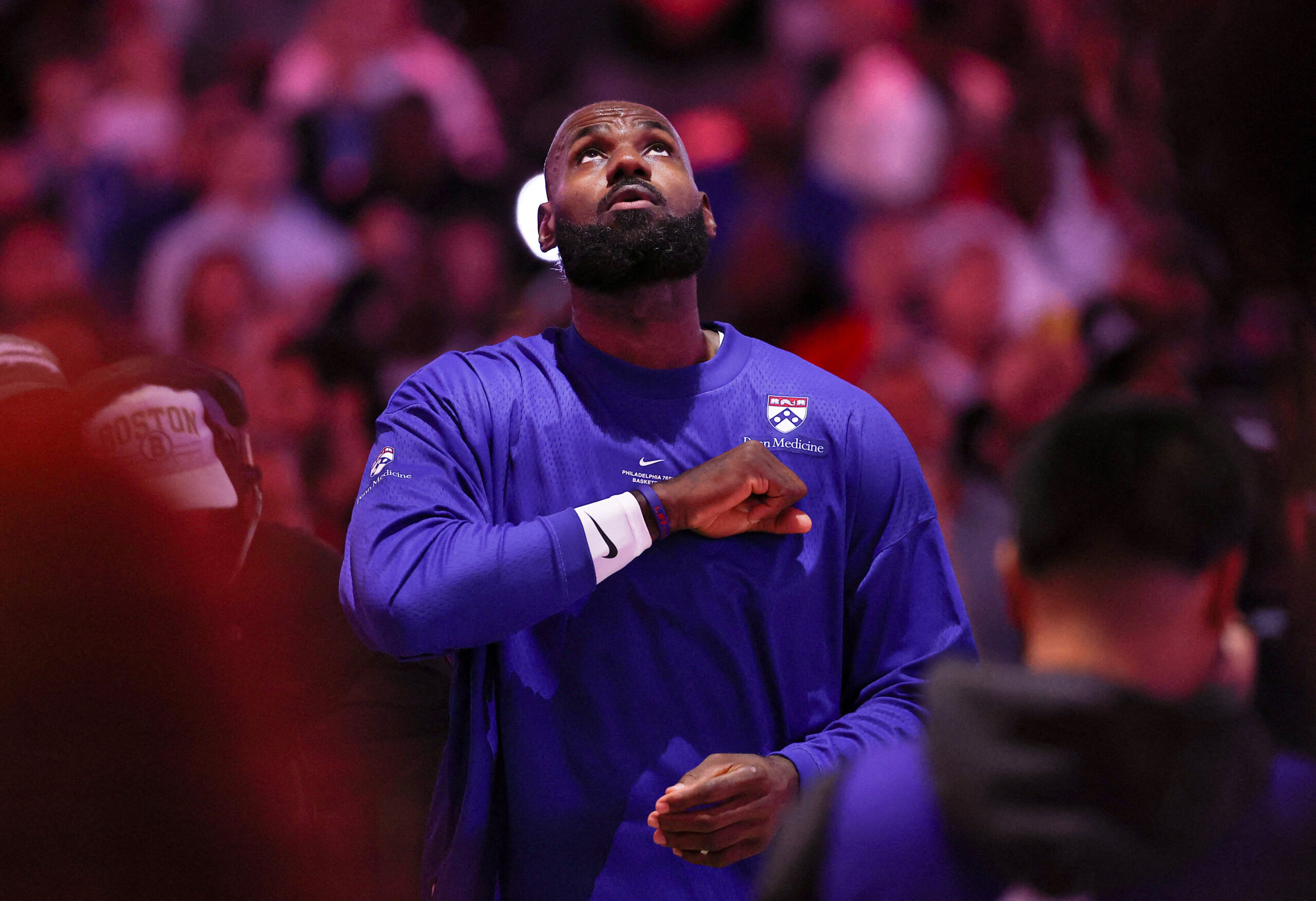 LeBron James 76ers